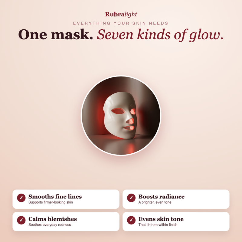 Everything your skin needs - smooths fine lines, boosts radiance, calms blemishes, evens skin tone